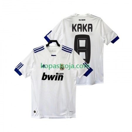Billiga Fotbollströjor Real Madrid KAKA 8 2010 2011 Retro Hemma tröja Kortärmad